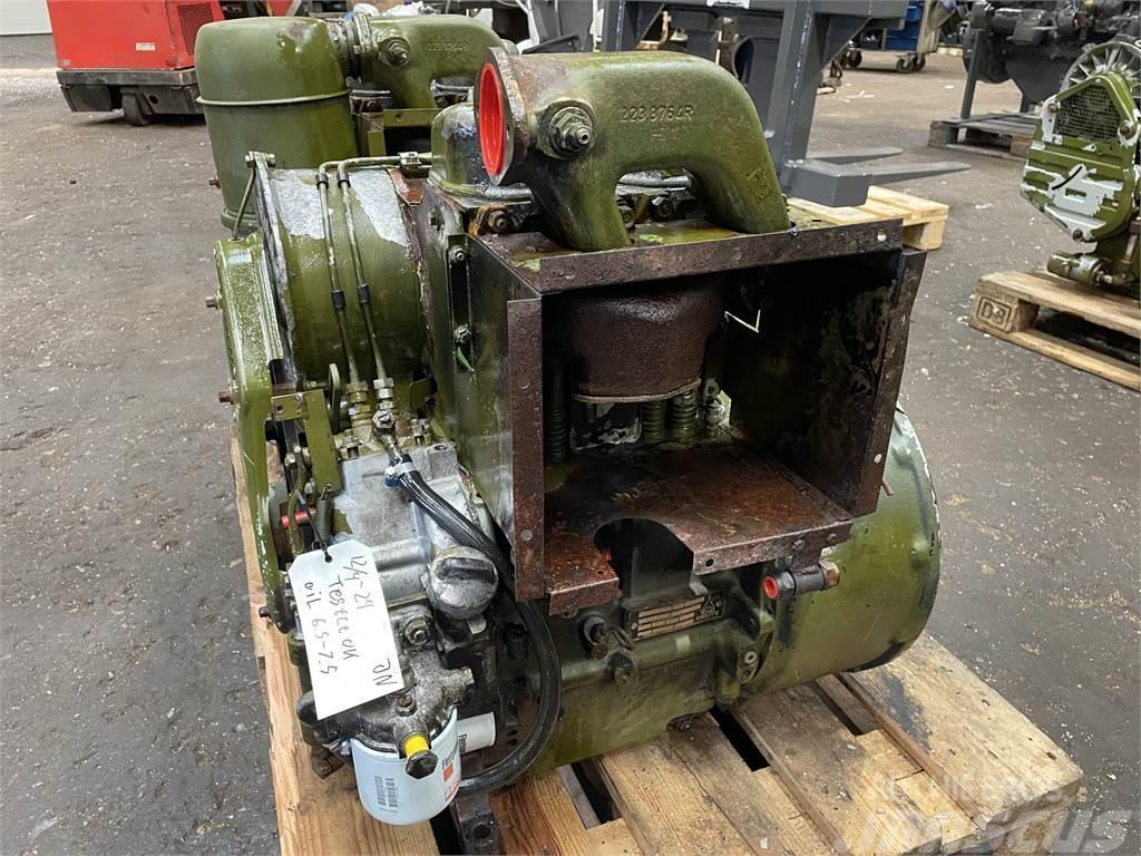 Deutz F2L511 motor, luftkølet, ex. army Engines