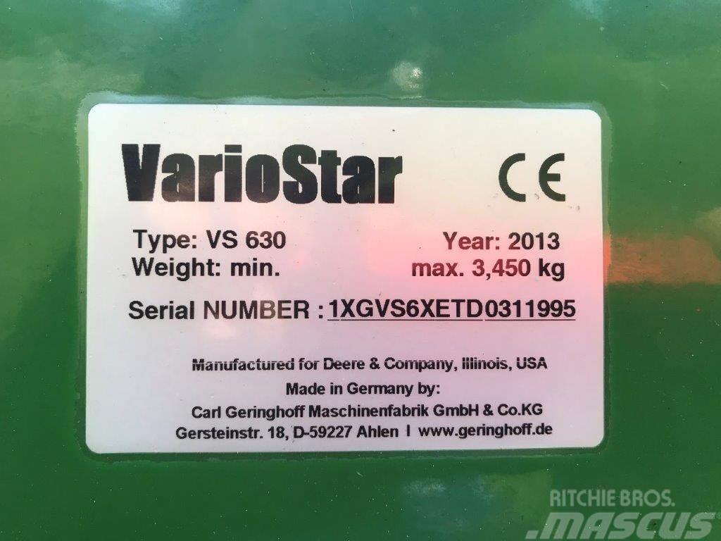 John Deere VarioStar 630 Combine harvester heads