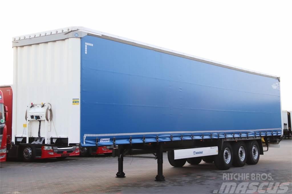 Krone CURTAINSIDER / STANDARD / LIFTED ROOF / LIFTED AXL Curtainsider semi-trailers