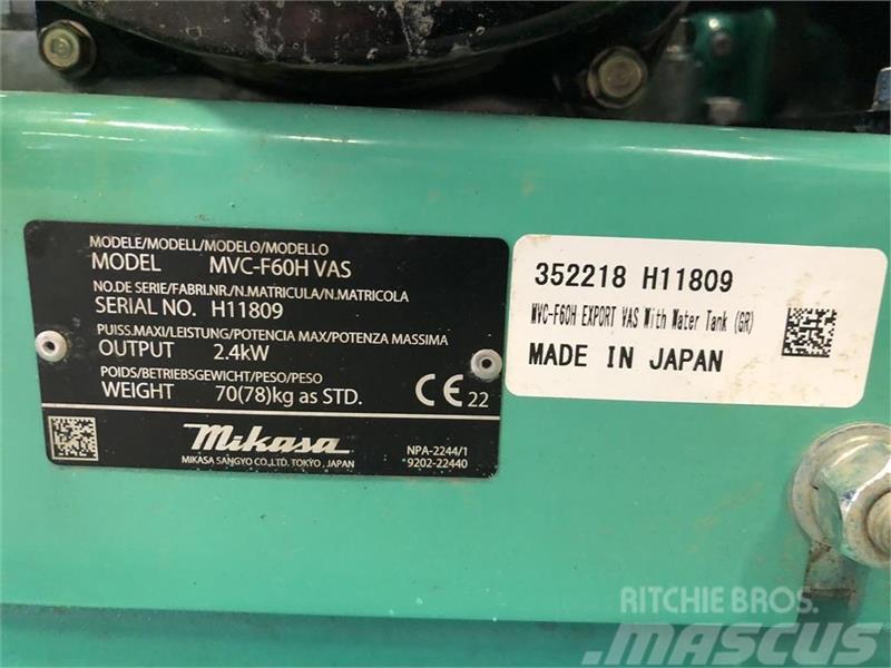 Mikasa MVC-F60H VAS Plate compactors