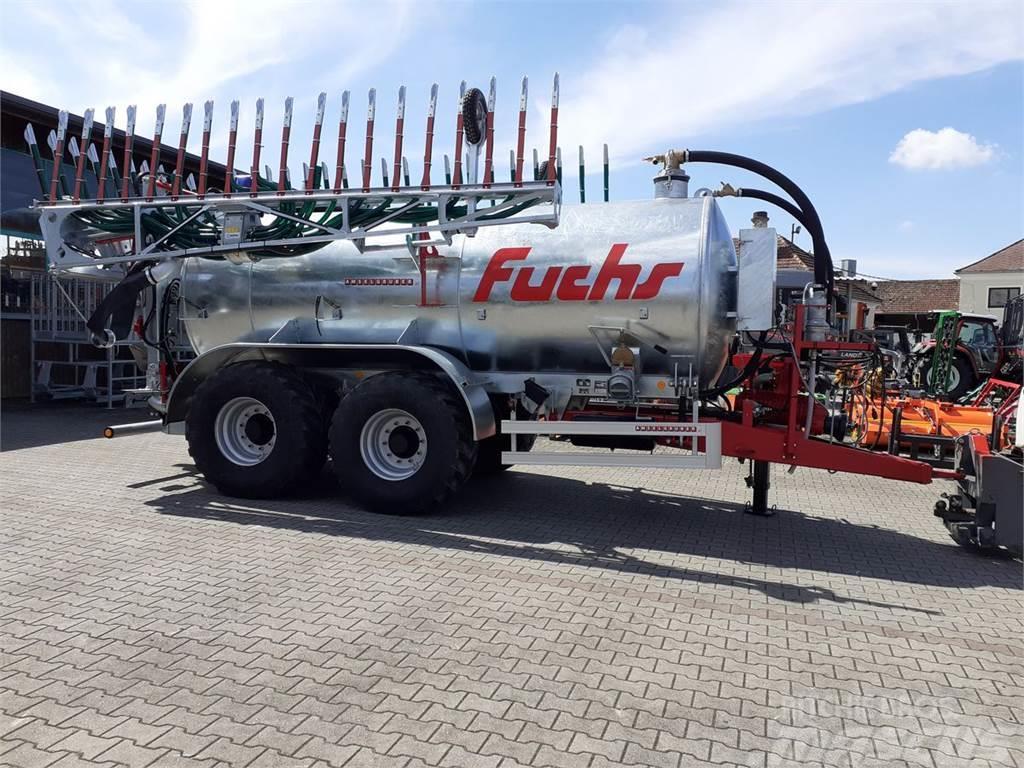 Fuchs VK 11 PRO TANDEM mit FSV 12 Meter FUCHS Schlepp Slurry tankers