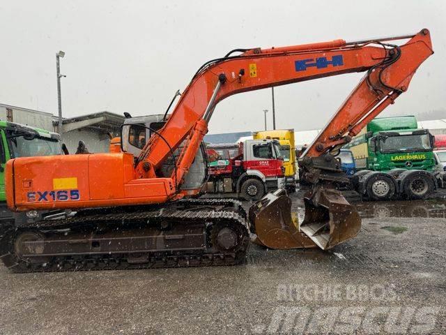 Hitachi EX 165 LC Crawler excavators