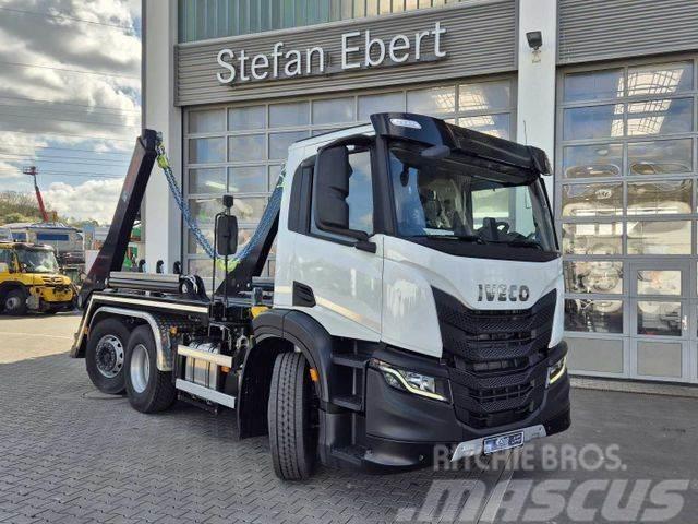 Iveco X-Way AD280X42 Y/PS ON Hiab FTR18 Funk Intarder Cable lift demountable trucks