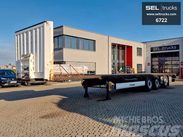 Krone SD / Lenkachse / Liftachse / Bordwand Flatbed/Dropside semi-trailers