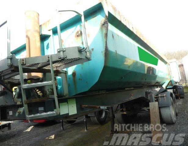 Langendorf SKS-HS 18/27 Stahlrundmulde Tipper semi-trailers
