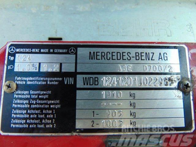 Mercedes-Benz 124E 200 vin 985 Cars