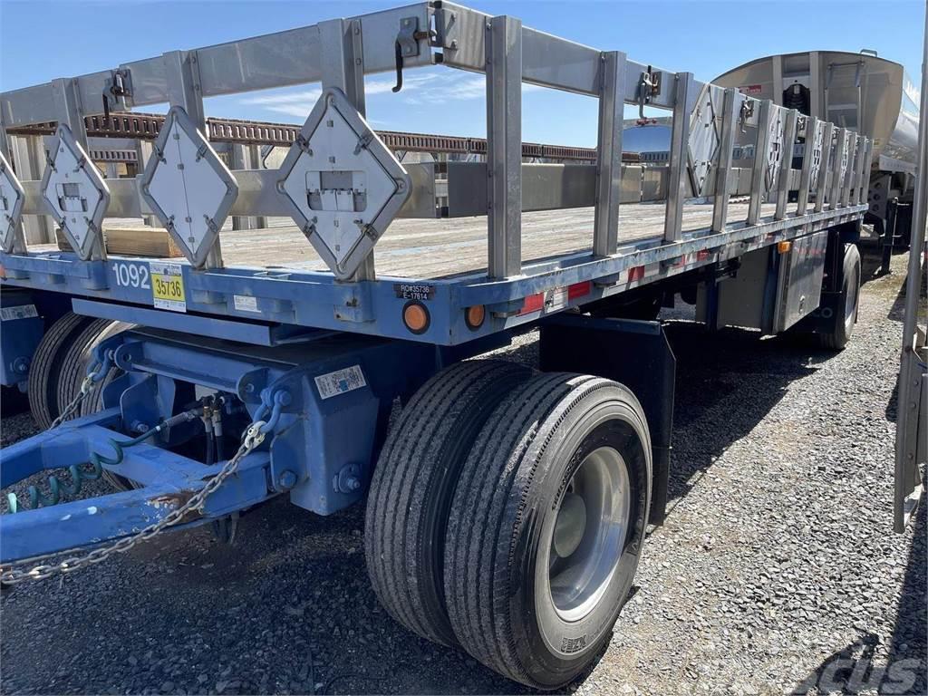 Jet 24 FT. 2-AXLE FLATBED PULL TRAILER Low loaders