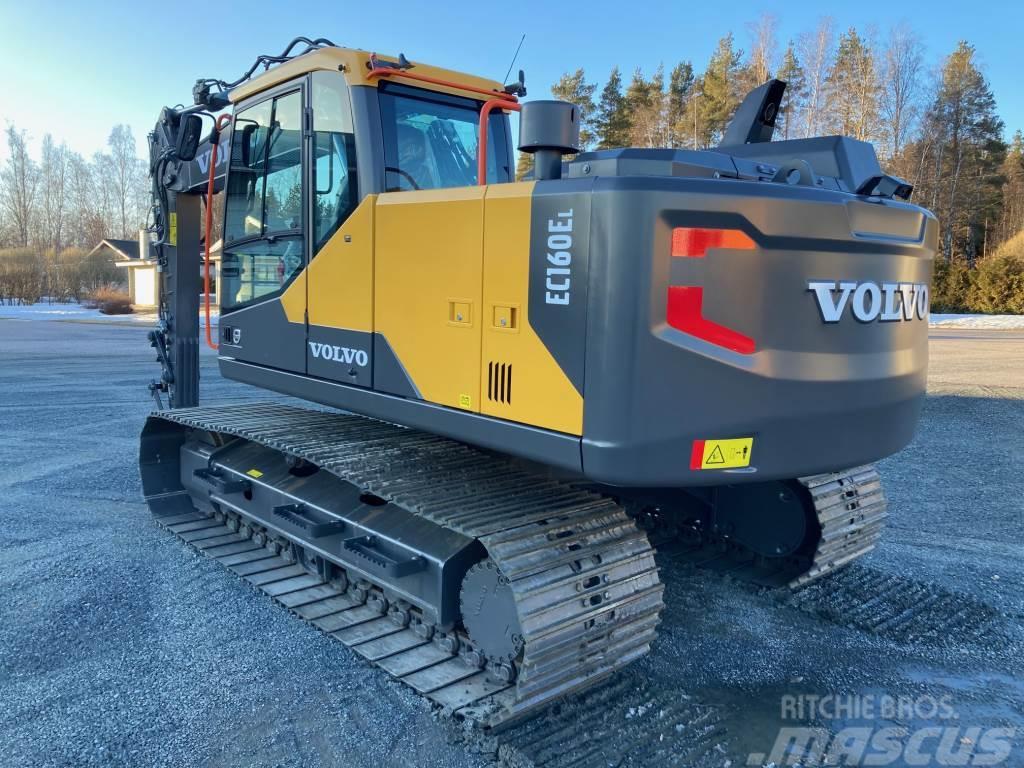 Volvo EC160EL + 800MM TELAT + RASVARI + LÄMMITIN + KAHDE Crawler excavators