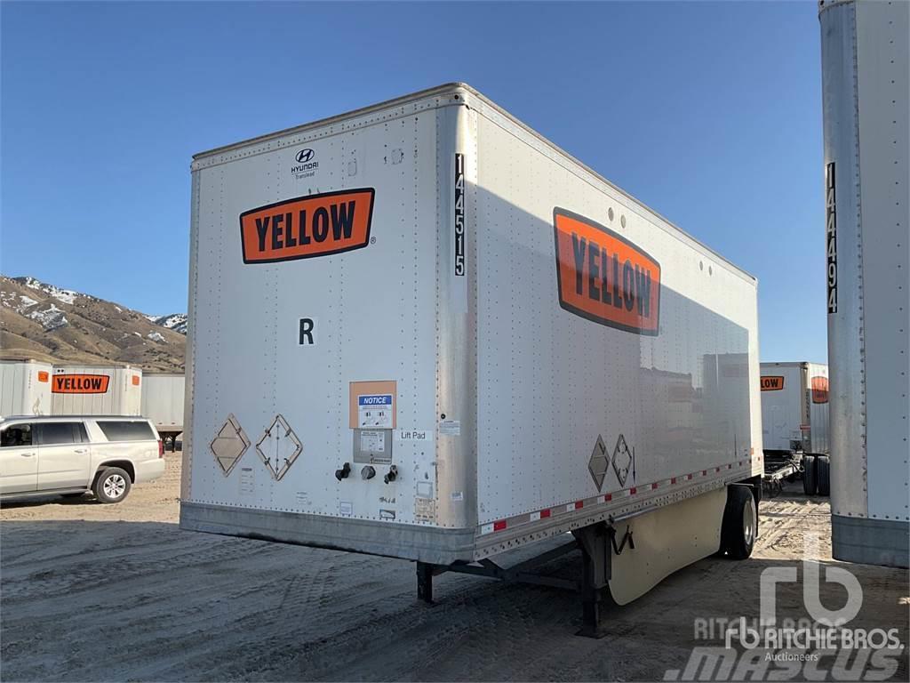 Hyundai 28 ft x 102 in S/A Box body semi-trailers