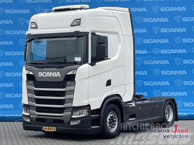 Scania S 500 A4x2NB DIFF-LOCK RETARDER PARK AIRCO 8T ACC Tractor Units