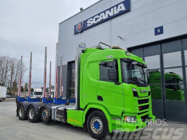 Scania R 650 B8x4/4NA Chassis Cab trucks