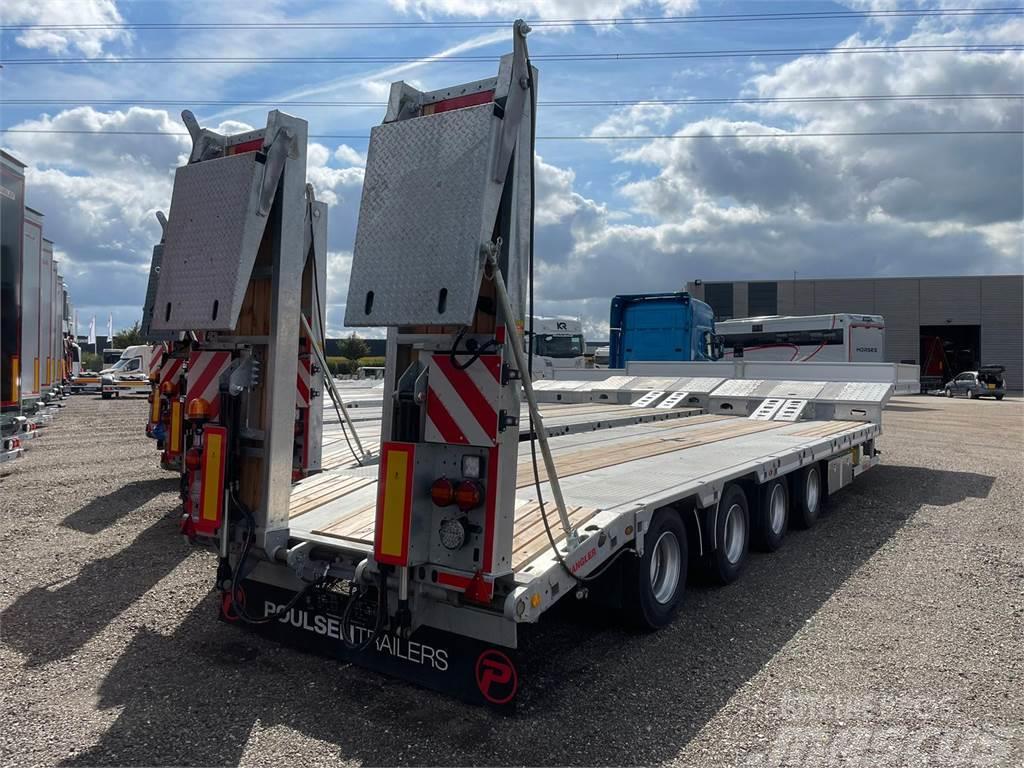 Hangler SVS-H 620 T 4 akslet galvaniseret Low loader-semi-trailers