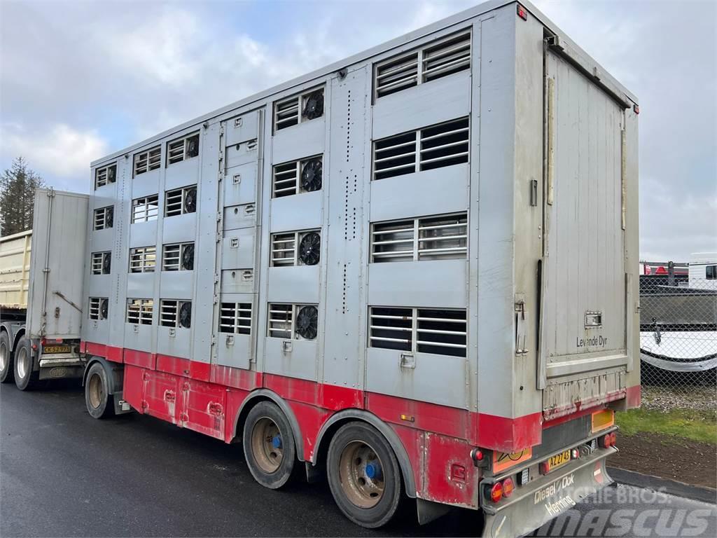Michieletto 4 dæk - 63,2m2 Animal transport trailers