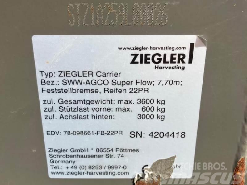Ziegler Carrier Combine harvester accessories