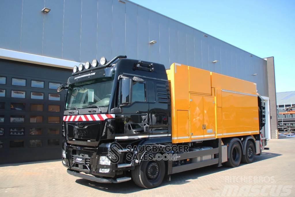 MAN TGX 26.500 MTS 2019 Saugbagger Kombi vozila/ vakum kamioni