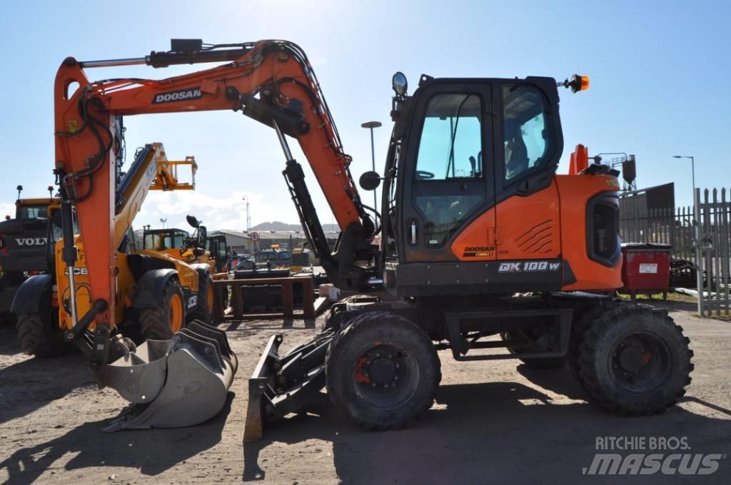 Doosan DX 100-7 Bageri točkaši