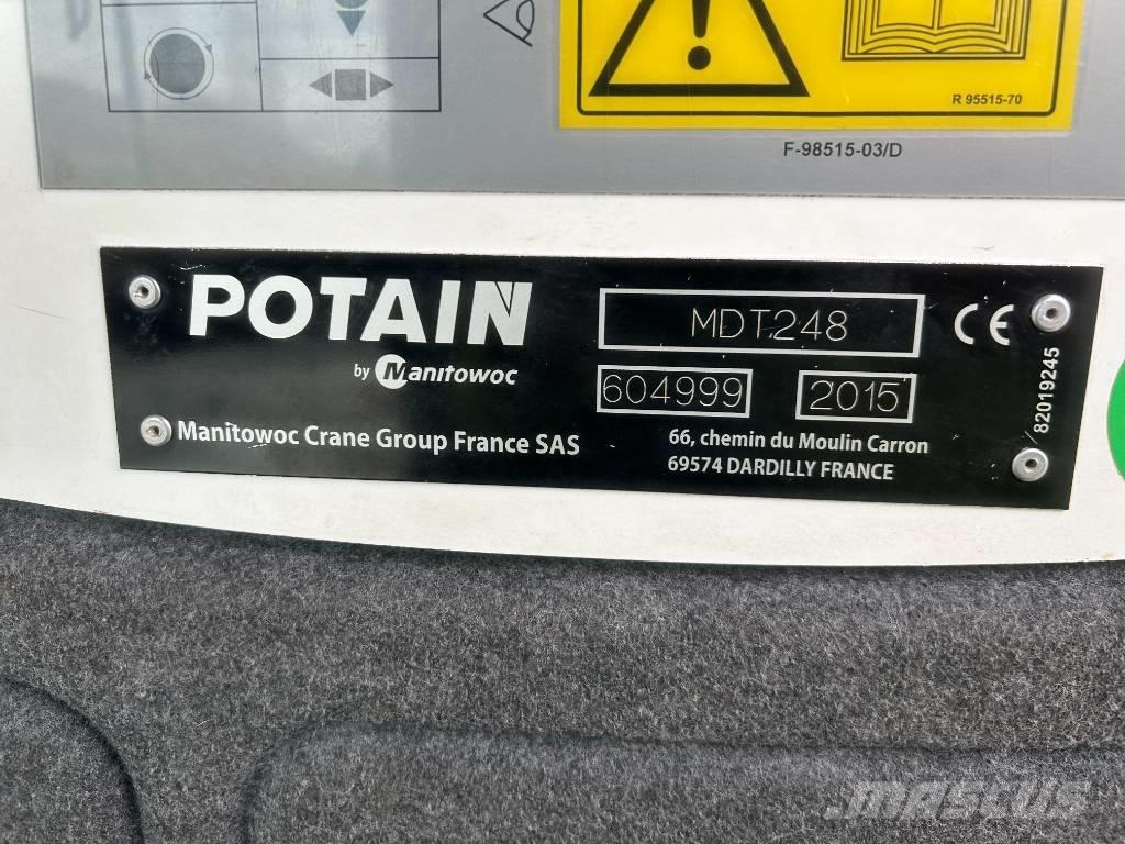 Potain MDT248-J10 Kranovi tornjevi