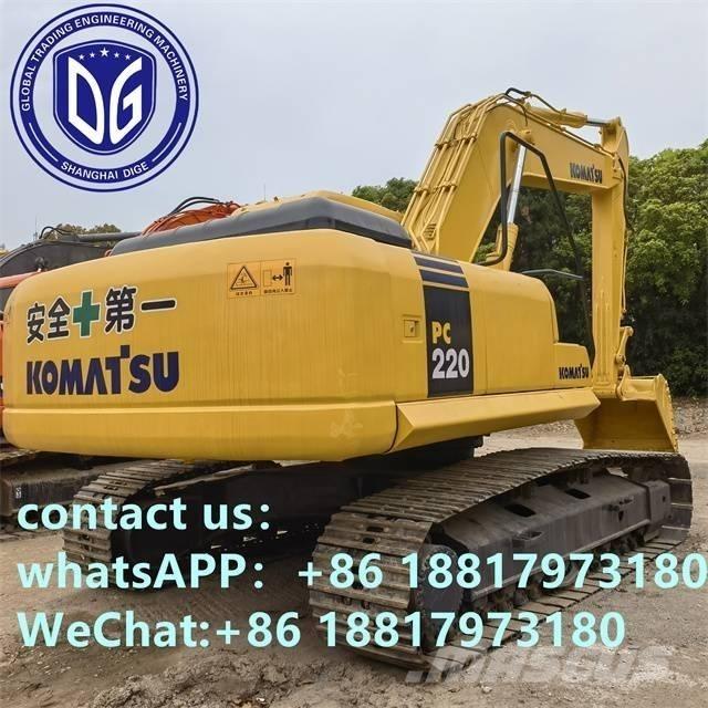Komatsu PC220-7 Bageri guseničari