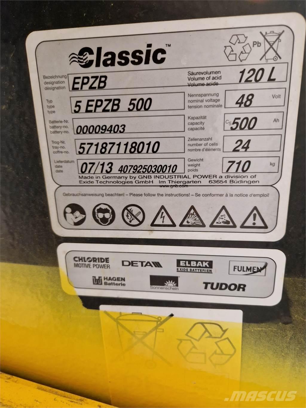 Atlet AS1N1L15T Električni viljuškari