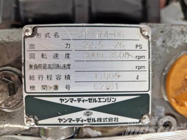 Yanmar 3TNE74-DG Kargo motori