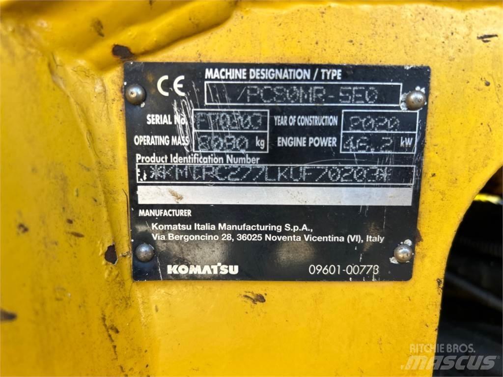 Komatsu PC80 MR Midi bageri 7t – 12t