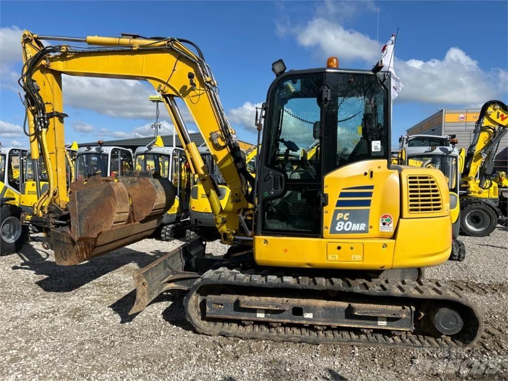 Komatsu PC80 MR Midi bageri 7t – 12t