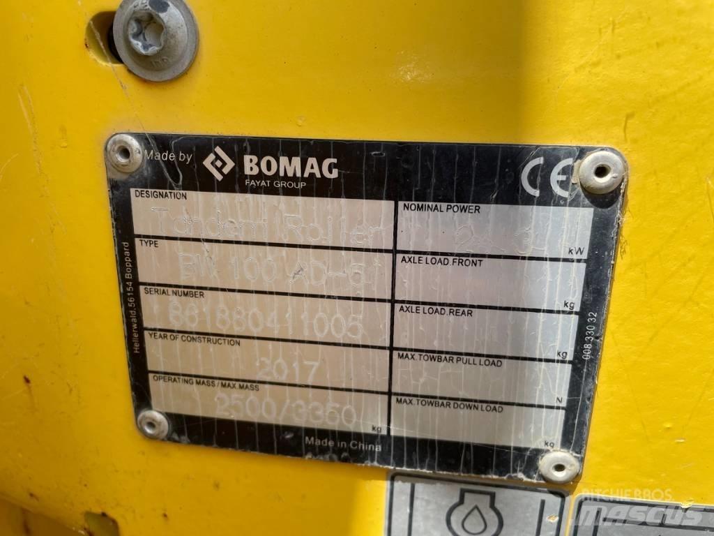 Bomag BW 100 AD-5 Valjci sa duplim bubnjem