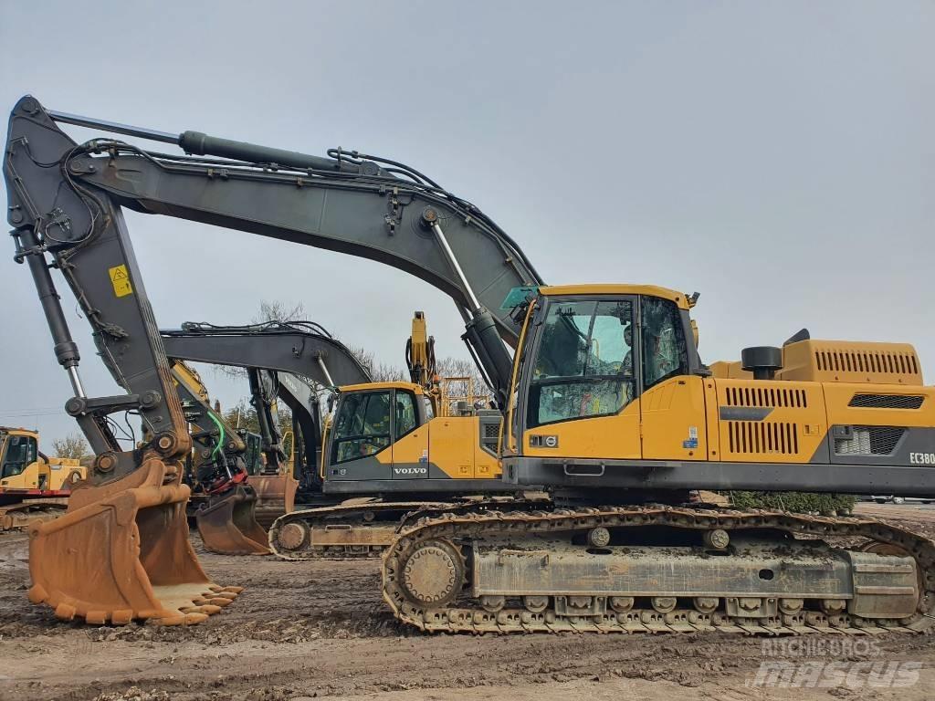 Volvo EC 380 D L Bageri guseničari
