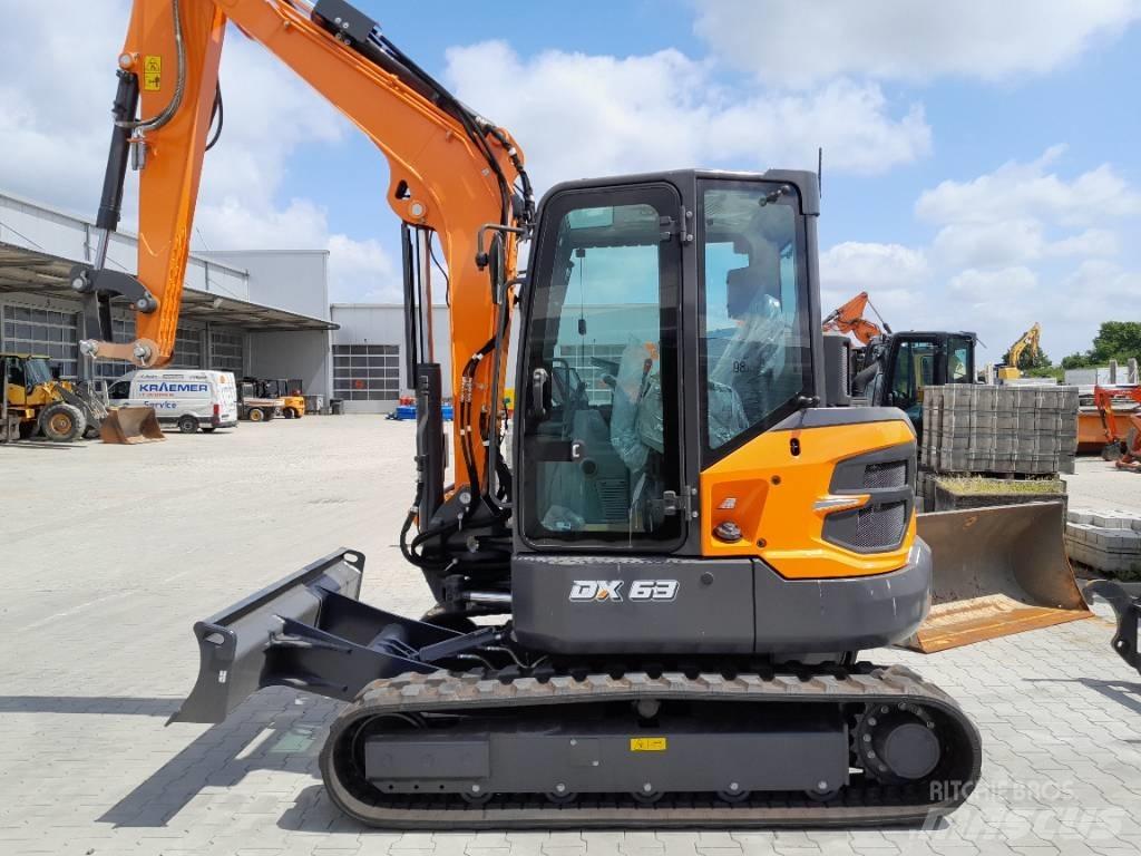 Doosan DX 63-7 Mini bageri < 7t