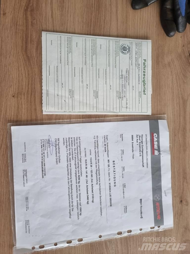 CASE MX 120 Traktori