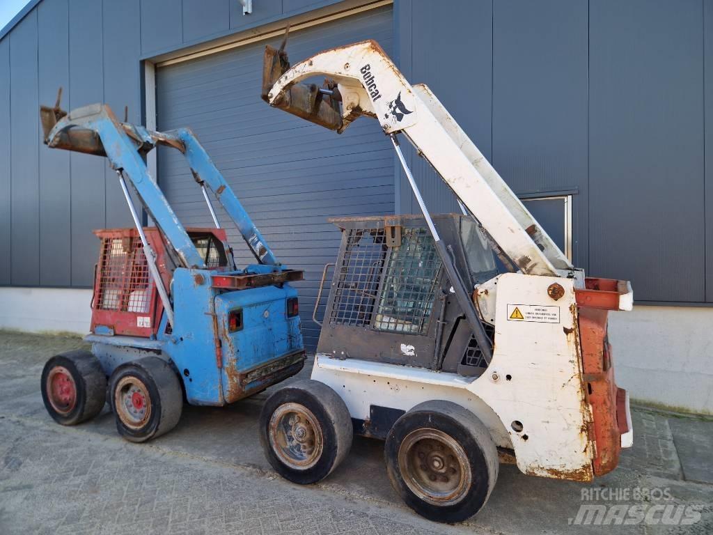 Bobcat 763 H.  2x Skid steer mini utovarivači