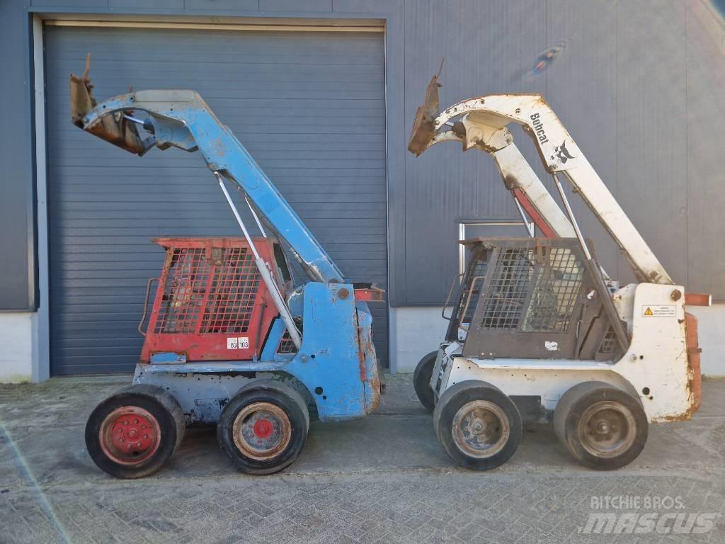 Bobcat 763 H.  2x Skid steer mini utovarivači