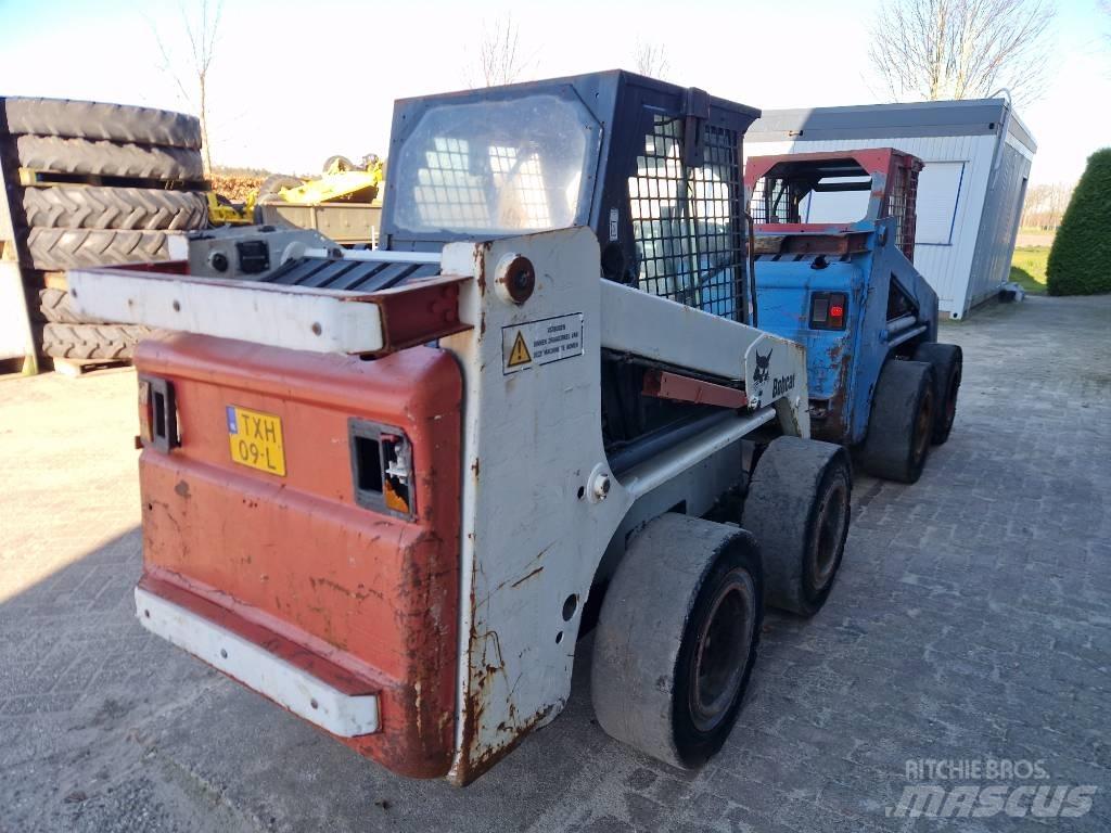 Bobcat 763 H.  2x Skid steer mini utovarivači