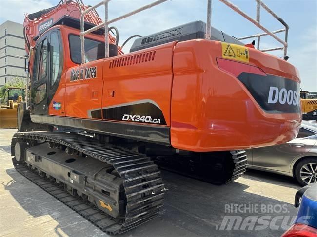 Doosan DX 340 LC Bageri guseničari