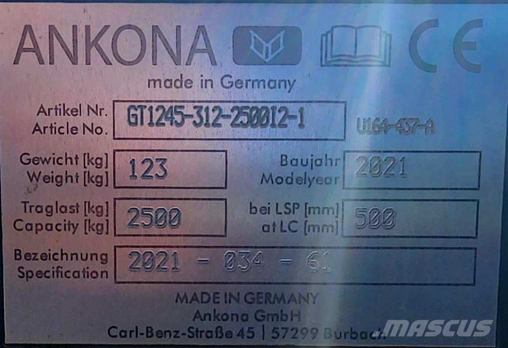 Ankona Pallet-Forks Građevinarske viljuške