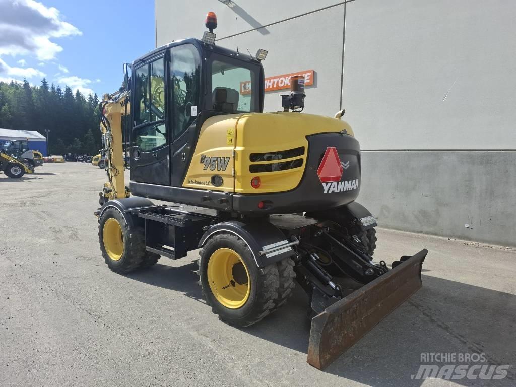 Yanmar B 95 W Bageri točkaši
