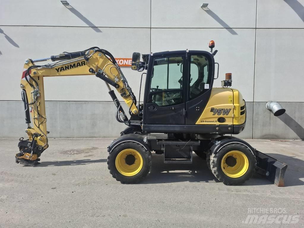 Yanmar B 95 W Bageri točkaši