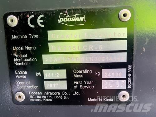 Doosan DX235LCR-5 Bageri guseničari