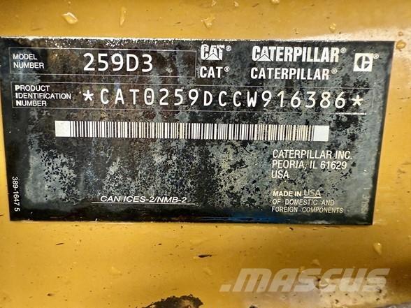 CAT 259D3 Skid steer mini utovarivači