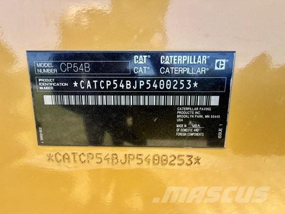 CAT CP54B Valjci sa jednim bubnjem