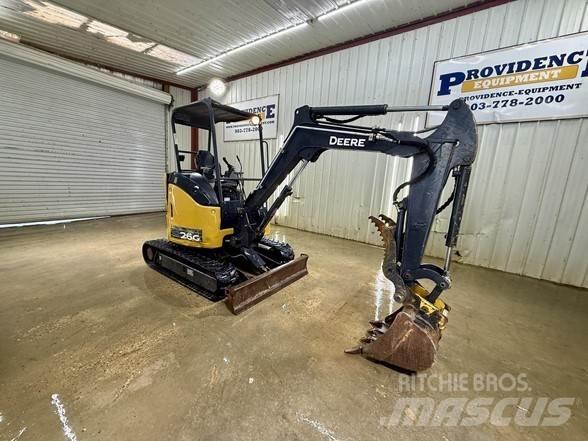 John Deere 26G Mini bageri < 7t