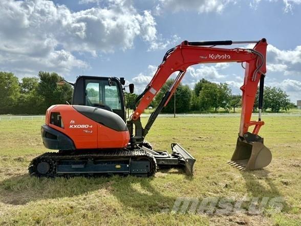 Kubota KX080-4 Bageri guseničari