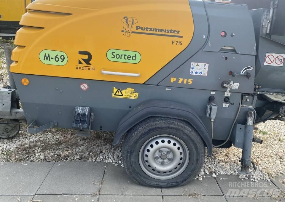 Putzmeister P 715 TD Kamionske beton pumpe