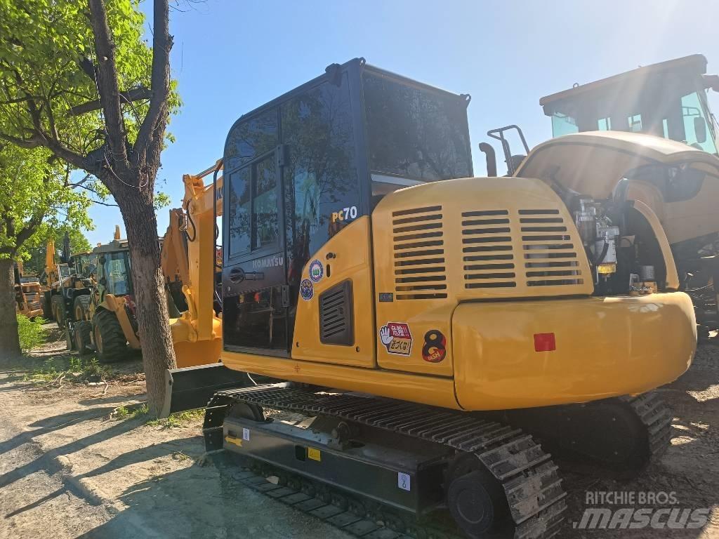 Komatsu PC 70 Mini bageri < 7t