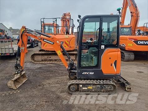 Doosan DX 19 Mini bageri < 7t