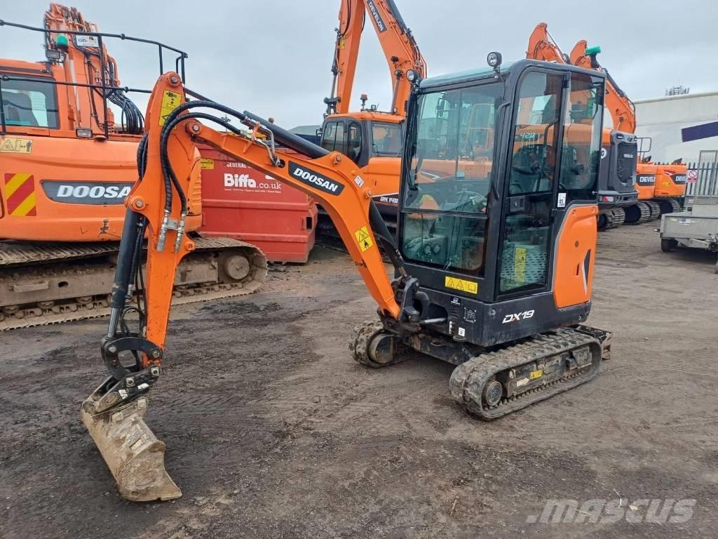 Doosan DX 19 Mini bageri < 7t