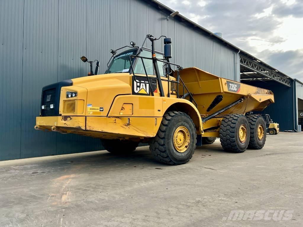 CAT 735C Zglobni damperi