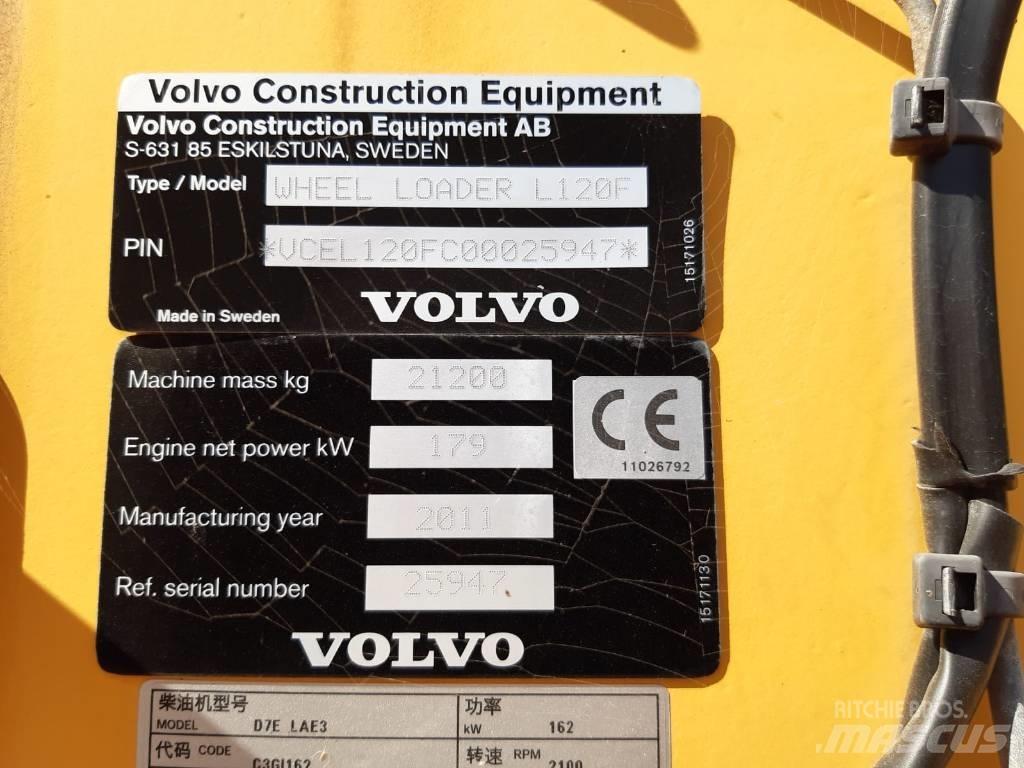 Volvo L 120 F Utovarivači na točkove