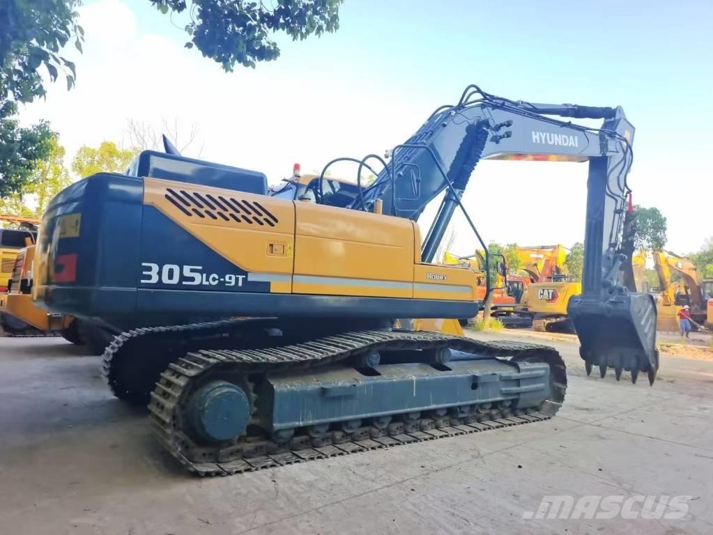 Hyundai R 305 LC -9T Bageri guseničari