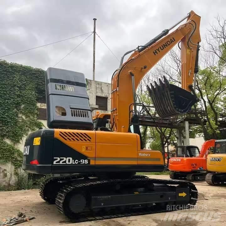 Hyundai R220LC-9S Bageri guseničari
